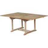 Teakea - Tuintafel Teakhout | Rechthoekig  | Uitschuifbaar 120 <> 180x100x75