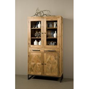 Teakea - Vitrine Mascio | 104x45x195