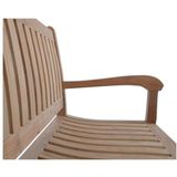 Teakea - Beaufort Teak Tuinbank | 130 cm breed | Comfortabele zitting | Landelijke stijl