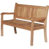 Teakea - Beaufort Teak Tuinbank | 130 cm breed | Comfortabele zitting | Landelijke stijl