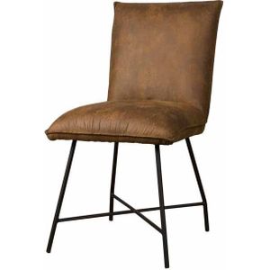 Teakea - Trofa Sidechair | 64x49x90cm | Cognac