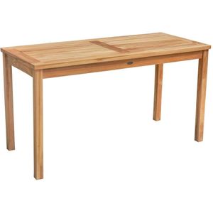 Teakea - Teak Tuintafel | 140x60x75 | Balkon Bistro Tafel Teakhout