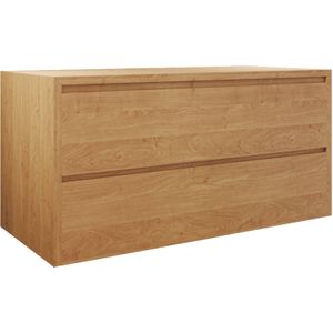 Teakea Treller - Zwevend Eikenhouten Badmeubel - Meerdere Maten-100x45x60-Pure