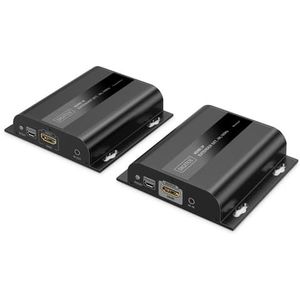 Digitus Ds-55351 Audio/video Extender Av-zender & Ontvanger Zwart