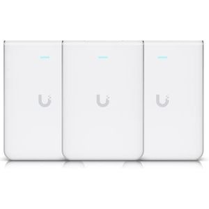 Ubiquiti Unifi U7 Pro Wall Wifi 7 Access Point 3 Pack