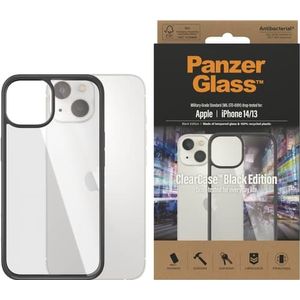 Panzerglass Clearcase Black Edition Iphone 13, Iphone 14 Transparant
