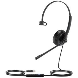 Yealink Uh34 Se Mono Teams Usb-a Headset Bedraad Hoofdband Oproepen/muziek Usb Type-a Zwart Usb Type-a Zwart