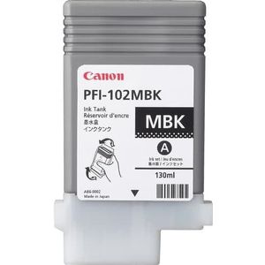 Canon PFI-102MBK inktcartridge Origineel Mat Zwart