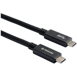Prokord Cable Usb 3.1 Type C-c Male-male 2m Black 2m Usb C Usb C Zwart