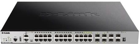 D-Link - DGS-3630 - Netwerkschakelaar - Zilver - 28 Poorten - Layer 3 Managed Gigabit