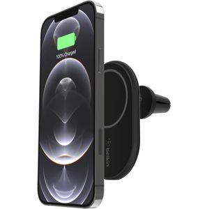 Belkin Car Wireless Charging Holder + Car Power Adapter Zwart 1.2m