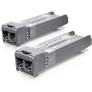 Ubiquiti Uacc-om-mm-10g-d-20 Netwerk Transceiver Module - Vezel-optiek - 10000 Mbit/s - SFP - 850 Nm - Verpakt per 20 stuks