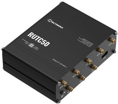 Teltonika - RUTC50 - 5G Router - Zwart - Dual-Band Wi-Fi 6
