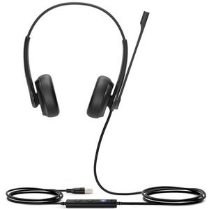 Yealink Uh34 Dual Teams Headset Usb-a Fcc Zwart