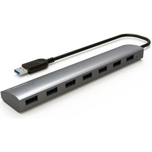 Prokord - 7-poorts USB-hub - Met Voeding - USB 3.0 - Hoge Snelheid Gegevensoverdracht