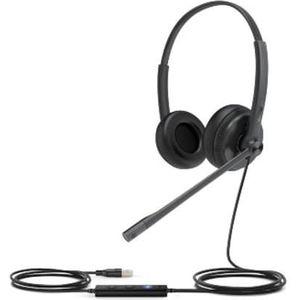 Yealink UH34 SE Dual - Headset - Zwart - USB Type-A - Microsoft Teams
