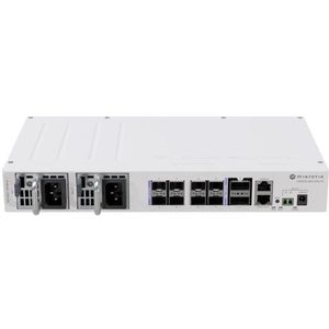 Mikrotik Crs510-8xs-2xq-in Netwerk-switch L3 Fast Ethernet (10/100) Power Over Ethernet (poe) Wit