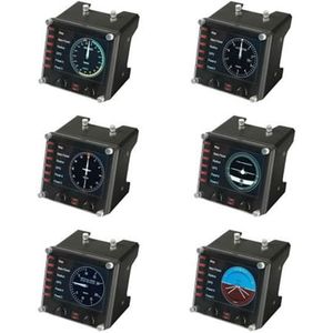 Logitech Saitek Pro Flight Instrument Panel Zwart