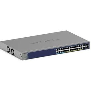 Netgear Gs728txup Managed Gigabit Ethernet (10/100/1000) Power Over Ethernet (poe)