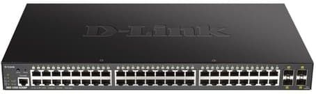 D-Link DGS-1250-52XMP Managed L3 Power over Ethernet (PoE) Zwart