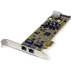 Startech Dual Port Pci Express Gigabit Ethernet Pcie Network Card Adapter