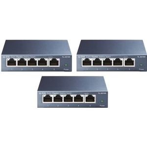Tp-link Tl-sg105 5-port Gigabit Switch 3-pack