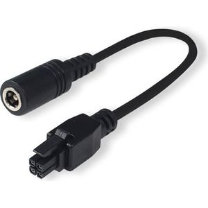 Teltonika 4-pin To Barrel Socket Adapter 0.1m Dc 4-pin Zwart