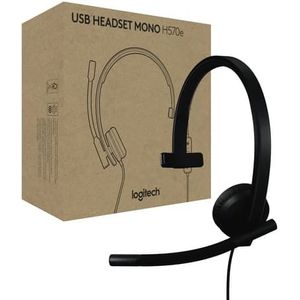 Logitech H570e Mono Usb Type-a Microsoft Teams Zwart