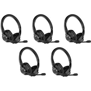 Voxicon Bt Bti6 Duo With Anc Mic 5-pack Zwart