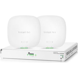 Hpe Aruba Instant On Sg2505p Secure Gateway + 2 Ap22 Indoor 2x2 Wifi 6 Ap Starterpack
