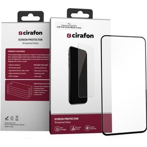 Cirafon Recycled Ultra-wide (double Tempered) Schermbeschermer Samsung Galaxy A36, Samsung Galaxy A56, Samsung Galaxy S24 Fe