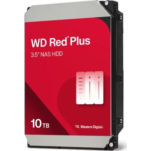 Western Digital - Red Plus - Harde Schijf - 10TB - 3,5 Inch - SATA