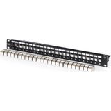 Digitus Dn-91411-24 Patch Paneel 1u Zwart Cat 6a 1u