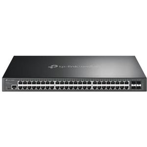 Tp-link Omada Sg3452x Netwerk-switch Managed L2+ Gigabit Ethernet (10/100/1000) 1u Zwart