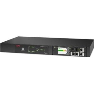 APC - AP4422A - Automatische Overdracht Schakelaar - Zwart - 16A, 230V, 3840VA, 2 IEC 309 Ingangen, 1 IEC 309 Uitgang