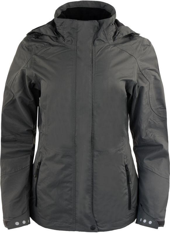 Promodoro - Function - Damesjack - Graphite - Winddicht en Waterdicht