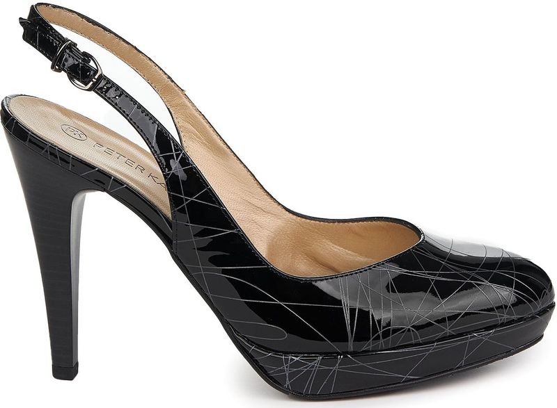 Peter Kaiser - ZLN 0642 - Sandalen - Zwart - Echt Lederen - Casual Elegant