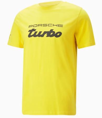 Porsche legacy logo t-shirt - yellow