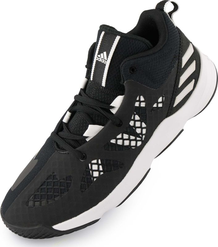 adidas - Pro N3xt 2021 - Binnen Schoenen - Zwart - Lichtgewicht Bounce