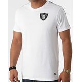 New Era T-Shirt - Overvallers - Wit - New Era - M - Medium - T-Shirts