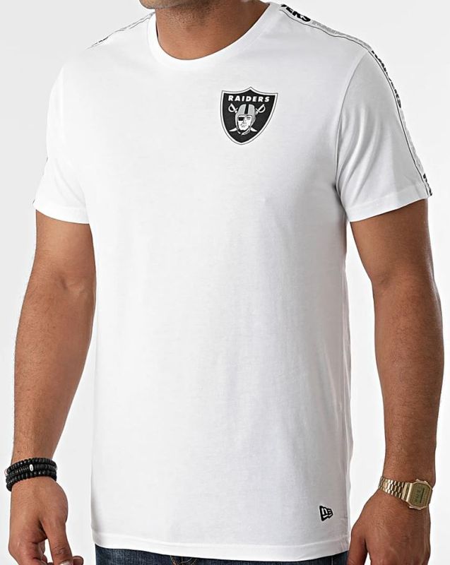 New Era T-Shirt - Overvallers - Wit - New Era - M - Medium - T-Shirts