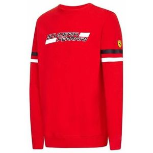 Ferrari SF FW Mens Crew Sweat Red