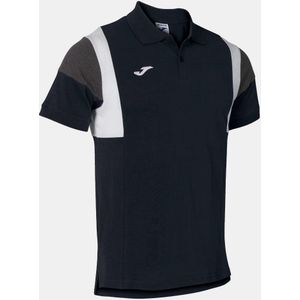 Joma - Comfort III - Poloshirt - Zwart - Katoen