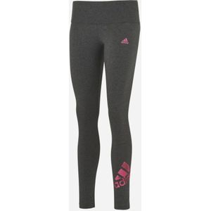 Leggings voor dames adidas wms strak tig donkergrijs, s