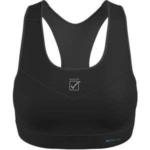 Sports Bra Givova Top Donna Black, Xs