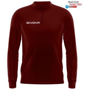 Givova - Technisch Shirt - Halve Rits - 100% Polyester - Ideaal voor Training