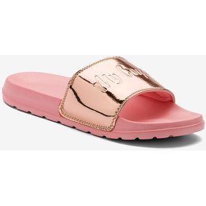Damesslippers coqui cleo poederroze/metallic roze 37