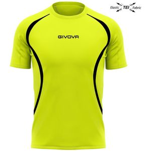 Givova - Running Shirt - Fluo Geel - Unisex - Hardlopen