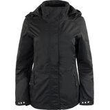 Promodoro - Damesjack - Zwart - Functioneel - Winddicht en Waterdicht