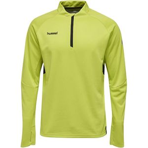Hummel - Tech Move - Hoodie - Lime - 1/2 Zip